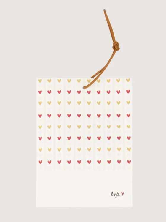 Zusss geurzakjes hartjes en liefs - set van 2