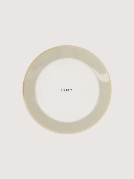 Zusss gebaksbordje keramiek - Lucky