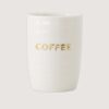 Zusss koffiemok - coffee wit/goud Zusss koffiemok - coffee wit/goud