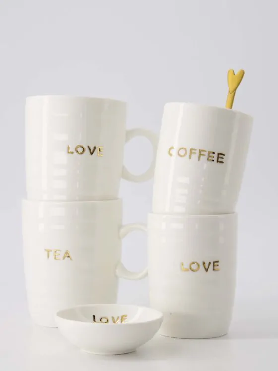 Zusss theemok Tea - Wit/Goud