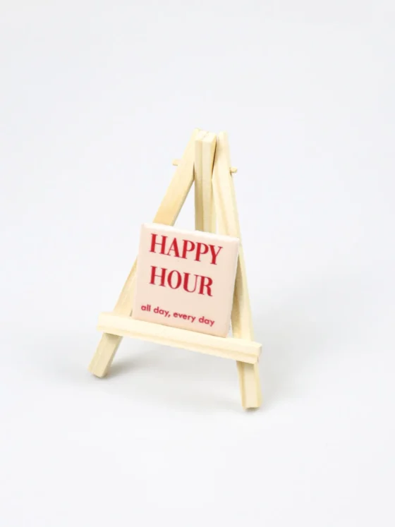 Magneet tegeltje - Happy hour