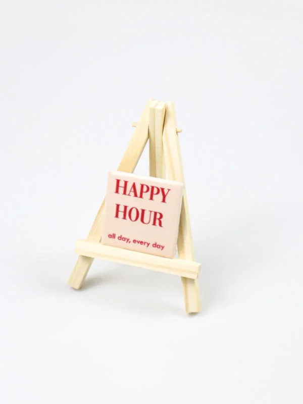 Magneet tegeltje - Happy hour