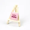Magneet tegeltje - Liefste mama (Excl. houten ezel)