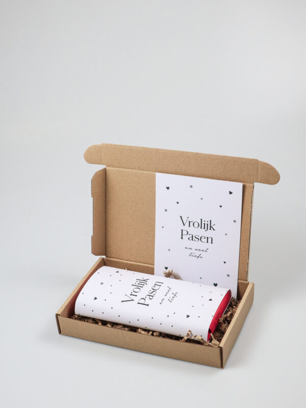 Brievenbuscadeau Pasen met Tony's Chocolonely Brievenbuscadeau Pasen met Tony's Chocolonely