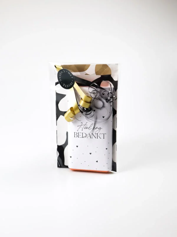 Tony Chocolonely chocoladereep cadeautje - Heel erg bedankt