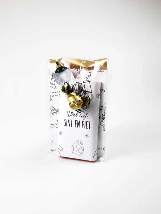 Tony Chocolonely chocoladereep cadeautje - Veel Liefs Sint & Piet
