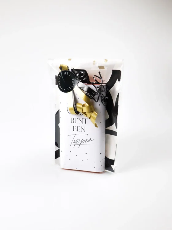 Tony Chocolonely chocoladereep cadeautje - Jij bent een topper