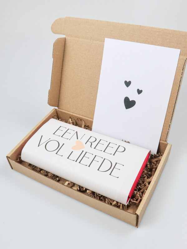 Brievenbuscadeau Tony's Chocolonely Een Reep Vol Liefde Brievenbuscadeau Tony's Chocolonely Een Reep Vol Liefde