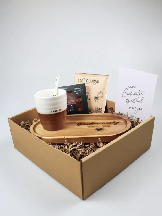 Cadeaupakket Genietmomentje Voor Jou met Zusss Mok en Koffie