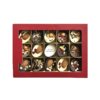 Chocolade paaseitjes met fruit en noten in luxe geschenkdoos | eigen logo Chocolade paaseitjes met fruit en noten in luxe geschenkdoos | eigen logo