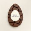 Chocolade paasei melk - In verzenddoos | Eigen logo