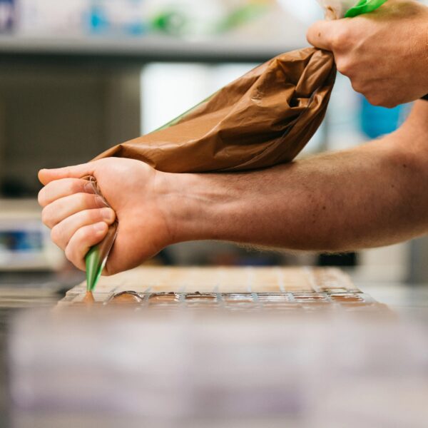 Chocoladeblokjes Pasen in geschenkdoos