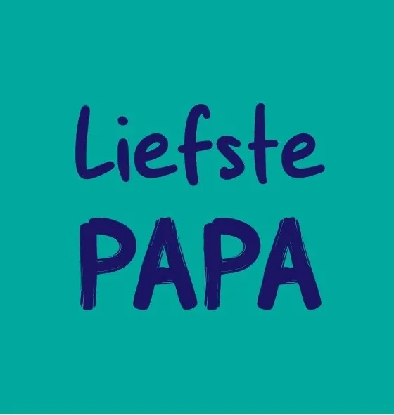 Magneettegeltje - Liefste papa