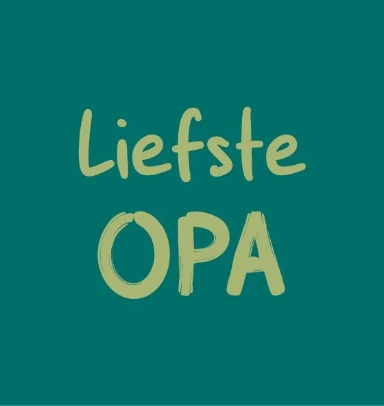 Magneettegeltje - Liefste opa