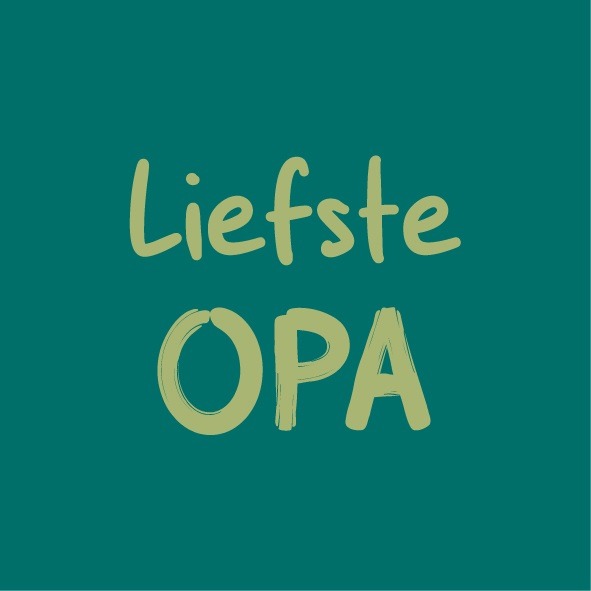 Magneettegeltje - Liefste opa