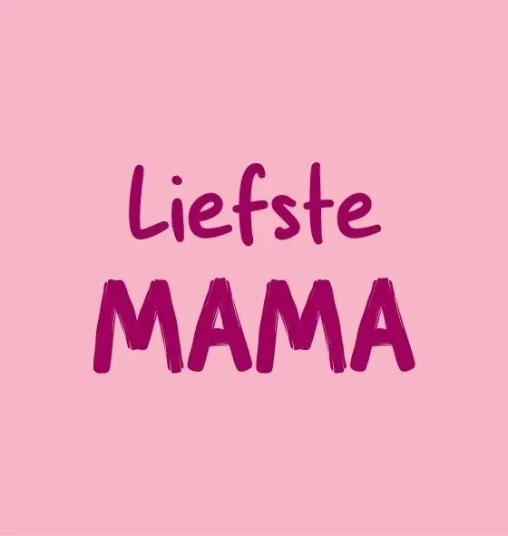 Magneettegeltje - Liefste mama