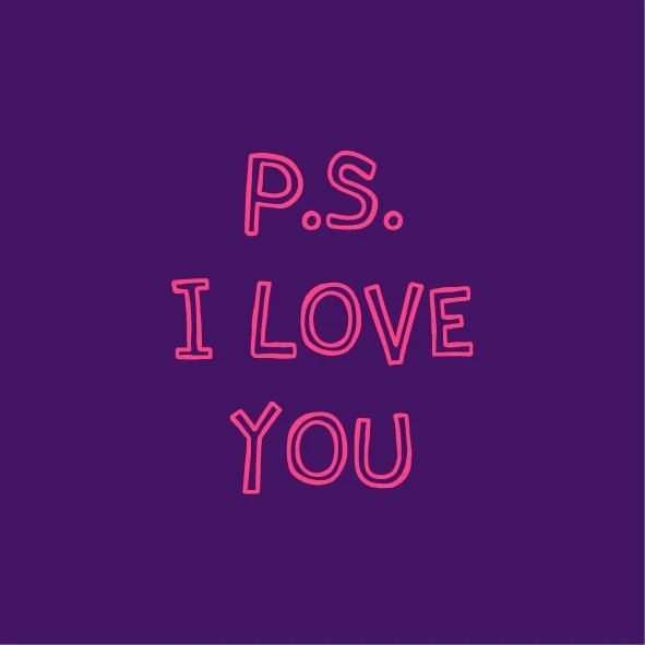Magneettegeltje - P.s. I love you
