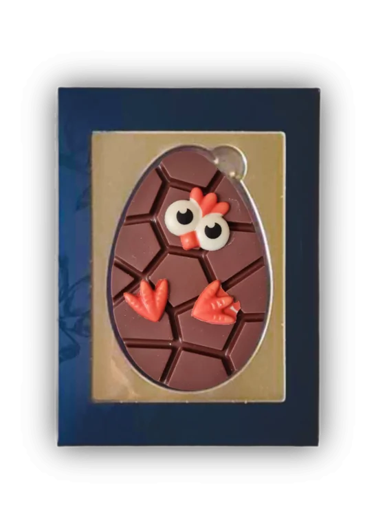 Chocolade paasei - Melk in geschenkdoos