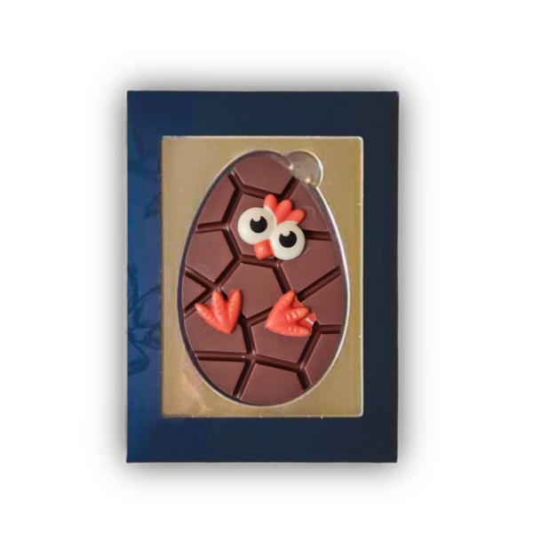 Chocolade paasei - Melk in geschenkdoos Chocolade paasei - Melk in geschenkdoos