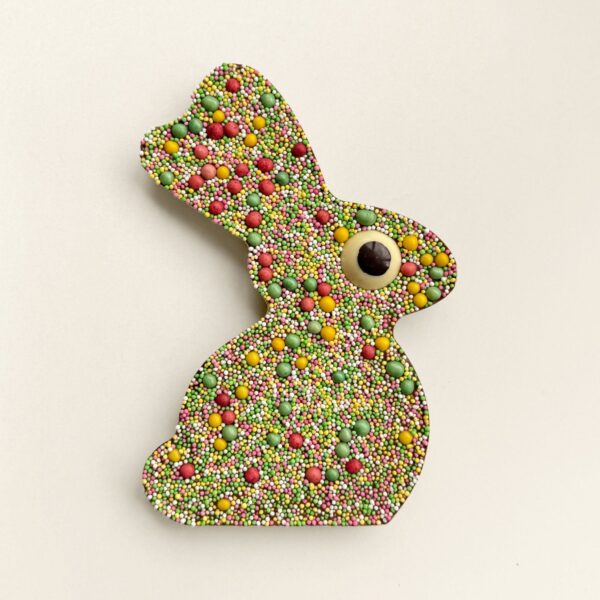 Chocolade paashaas - melk/discodip in geschenkdoos