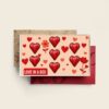 Gevulde chocolade hartjes rood Love in a box - Geschenkdoos