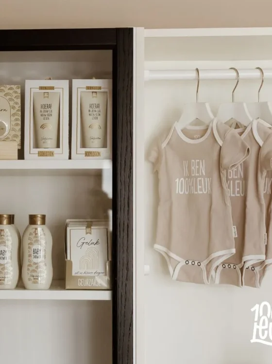 Baby romper in box - Ik ben 100% leuk