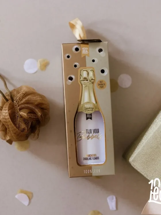 Douchegel cadeau – Tijd voor bubbels in luxe cadeauverpakking