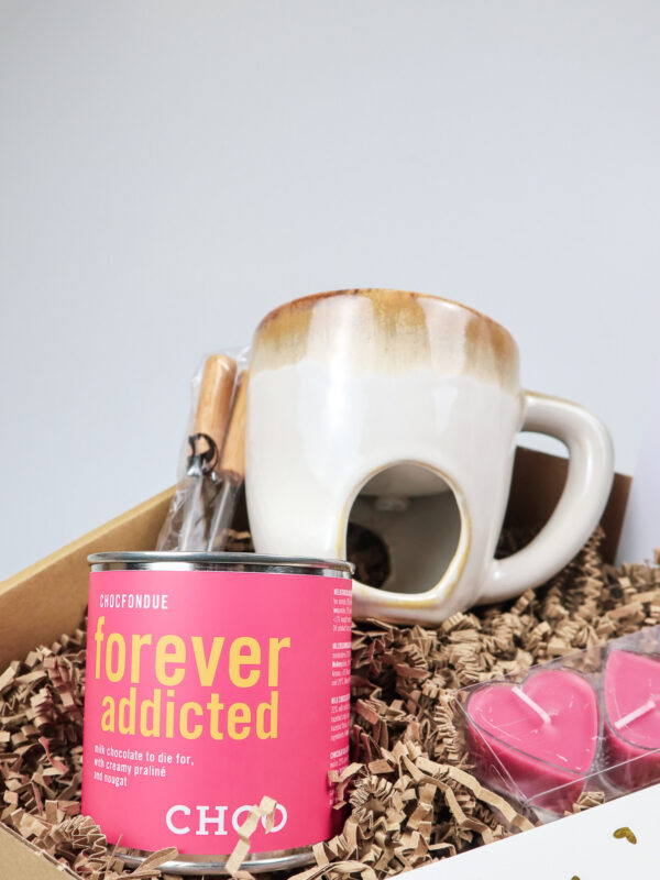 Cadeaupakket liefste mama met chocoladefondue