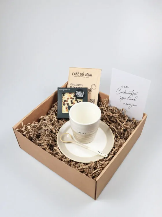 Zusss cadeaupakket genietmoment zand Zusss cadeaupakket genietmoment zand