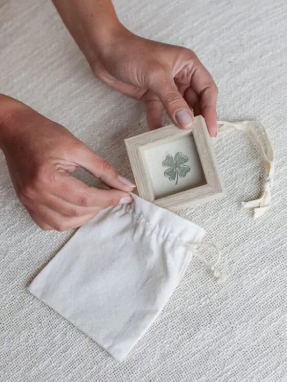 Mini deco frame - Luck