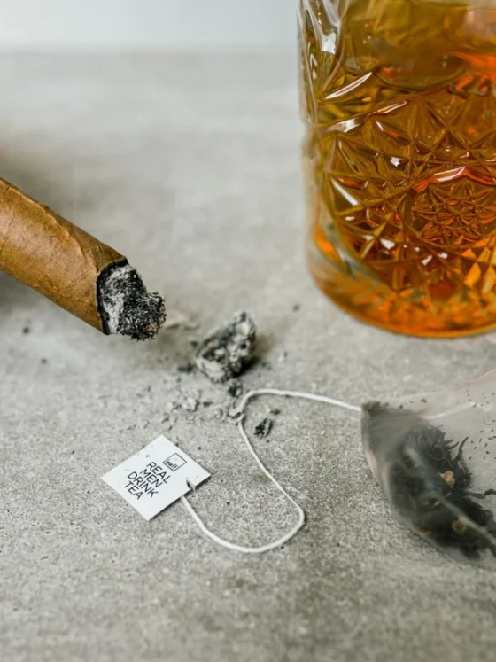 Thee giftbag - Real men drink tea