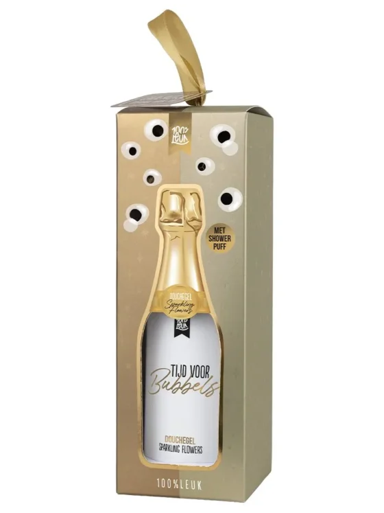 Douchegel cadeau – Tijd voor bubbels in luxe cadeauverpakking