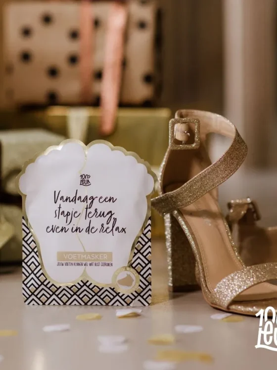 Voetenmasker – Vandaag een stapje terug, even in de relax