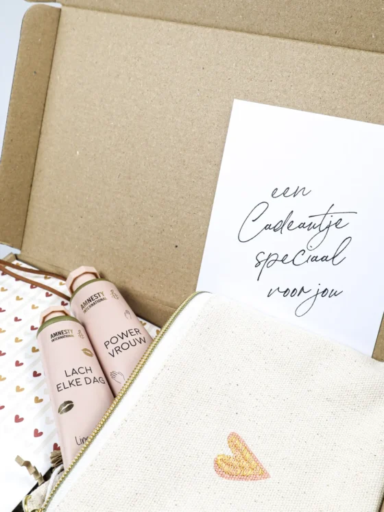 Brievenbuscadeau speciaal voor jou met Zusss geurzakje