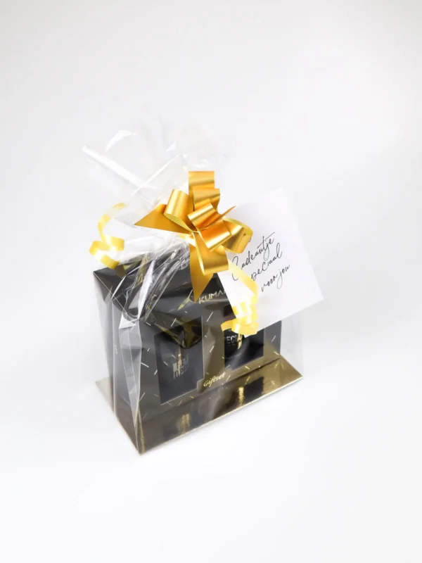Luxe cadeauzak – handzeep en lotion “hey topper” & “speciaal voor jou”
