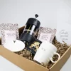 Cadeaupakket koffie & thee moment – cafetière, Zusss mok en lekkernijen