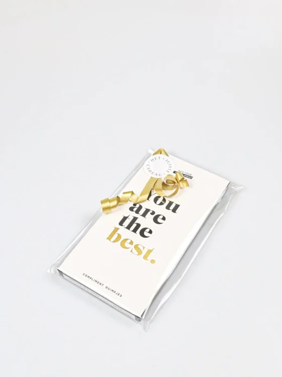 Chocolade cadeau - complimenten duim mini’s