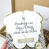Brievenbuscadeau jij bent goud waard met voetenmasker