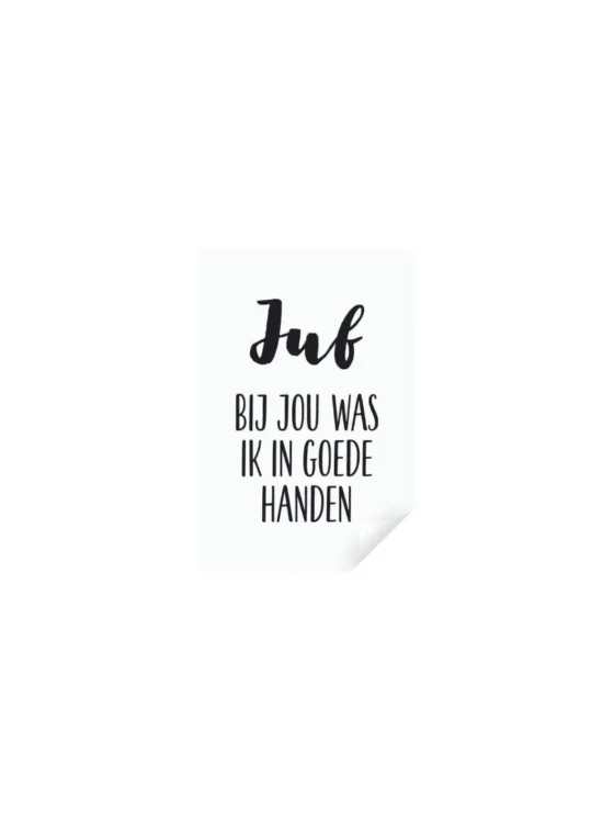 juf bij jou was ik in goede handen_resultaat