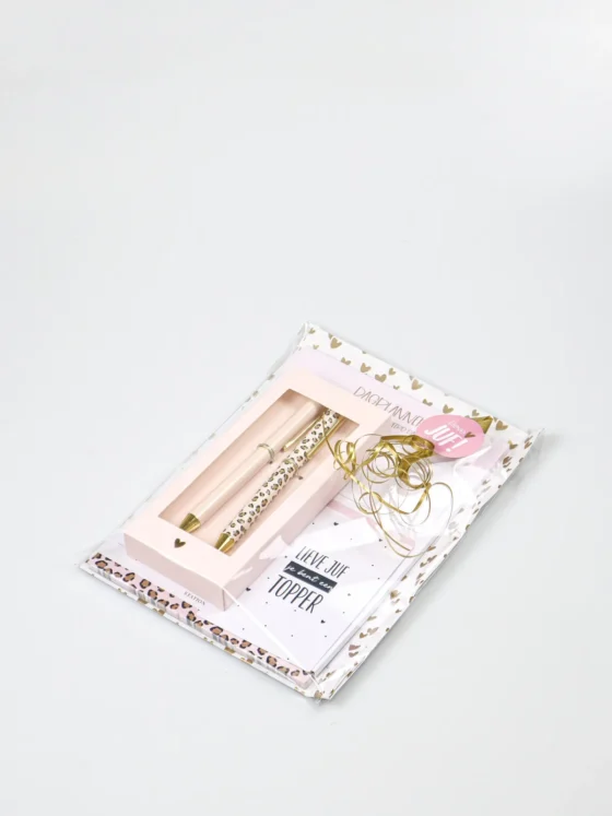 Juffencadeau dagplanner met set pennen