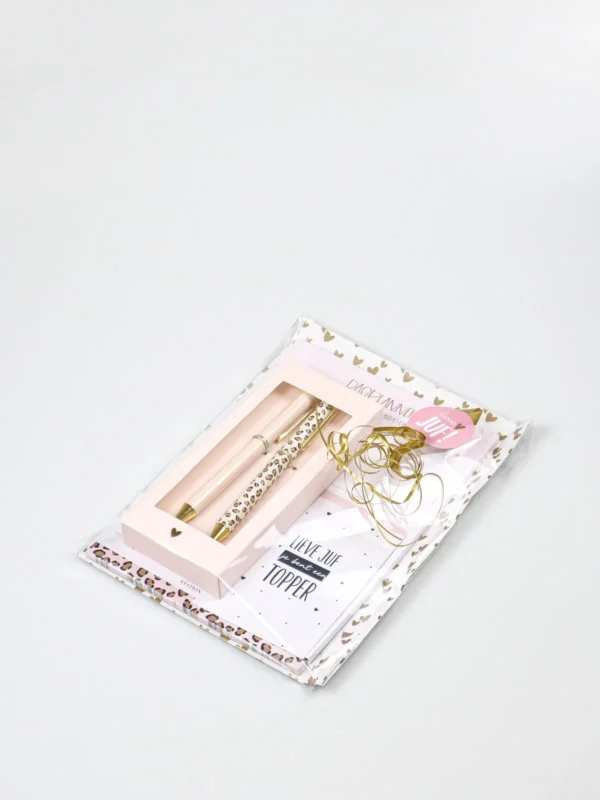 Juffencadeau dagplanner met set pennen