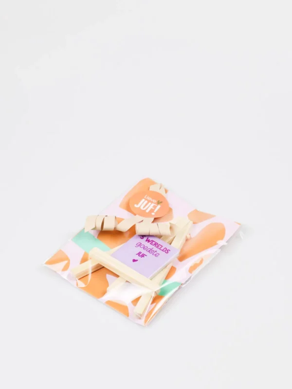 Juffencadeau - Magneet tegeltje met standaard