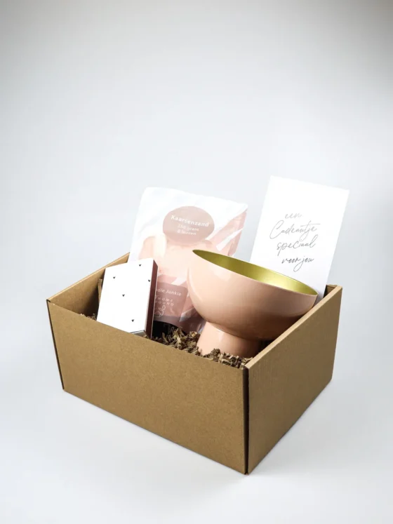 Cadeaupakket speciaal voor jou met kaarsenzand