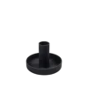 Kandelaar metaal zwart – Voor extra smalle kaarsen (1,2 cm)