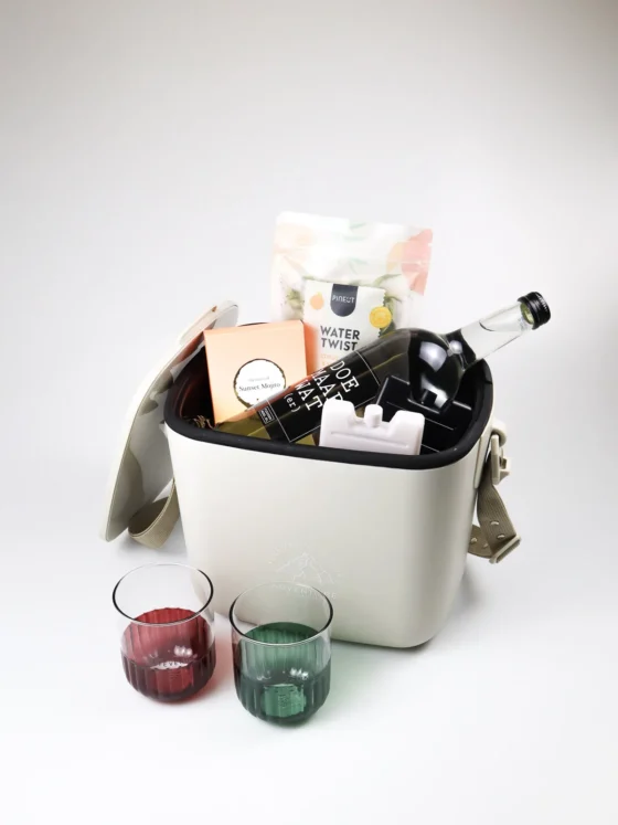 Koelbox cadeau – waterpakket met Zusss glazen, watertwist & cocktailsnoepjes
