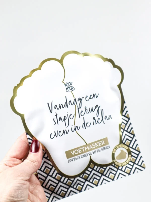 Voetenmasker cadeau – Een relax momentje voor jou