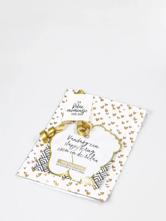 Voetenmasker cadeau – Een relax momentje voor jou