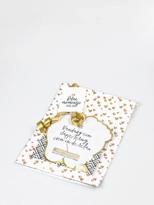 Voetenmasker cadeau – Een relax momentje voor jou